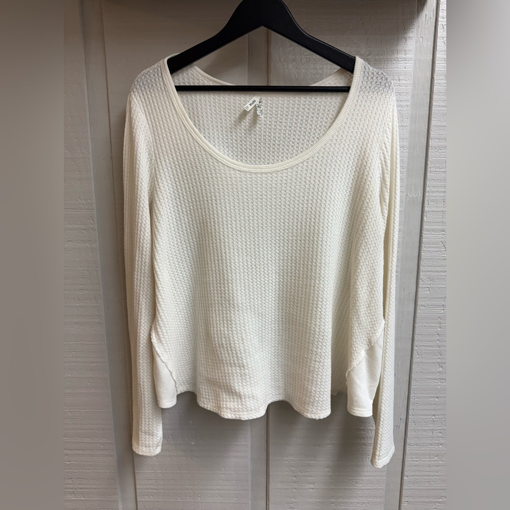 Mudd Waffle Knit Top